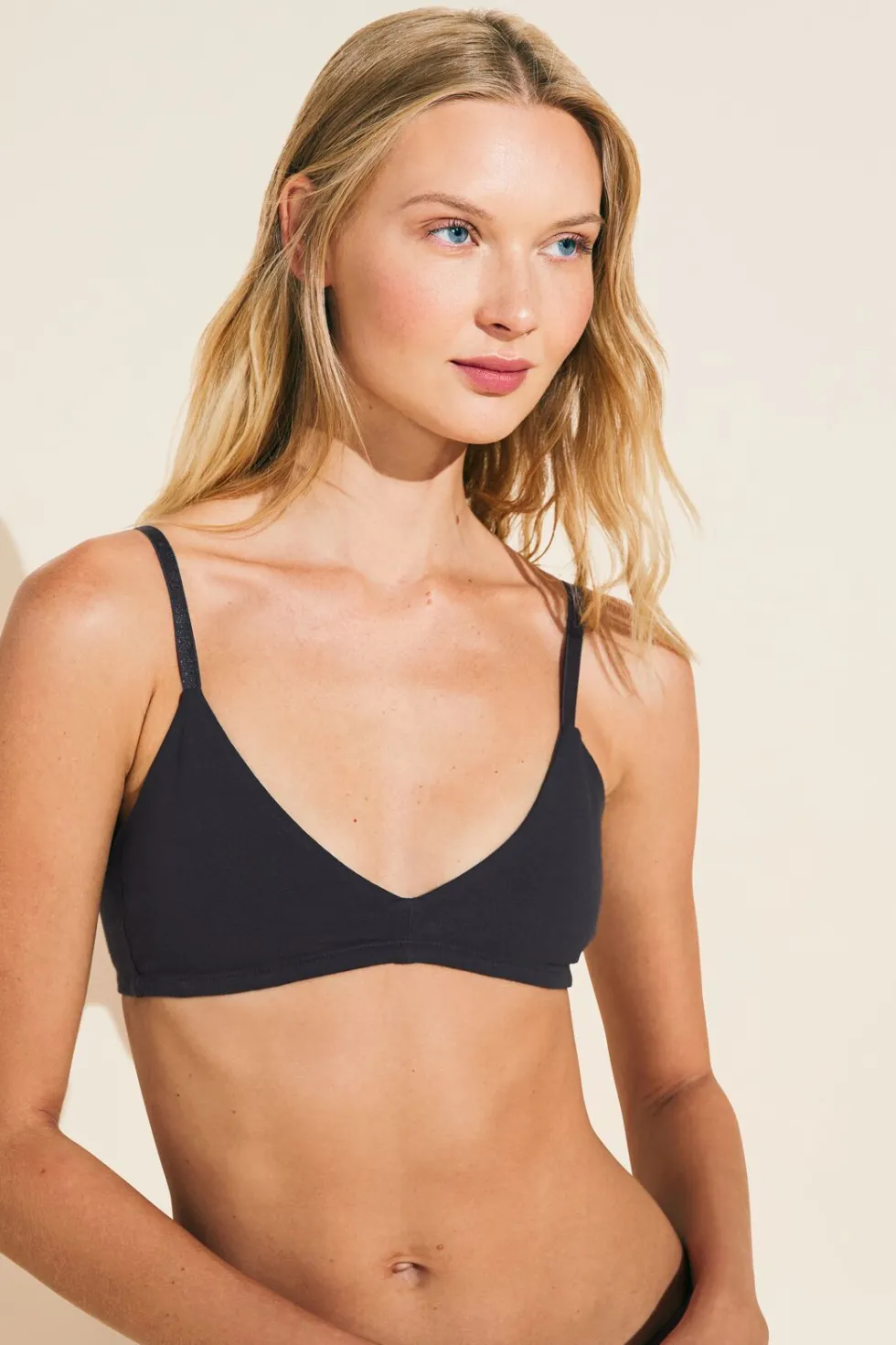 Pima Stretch Cotton Bralette-Eberjey Clearance